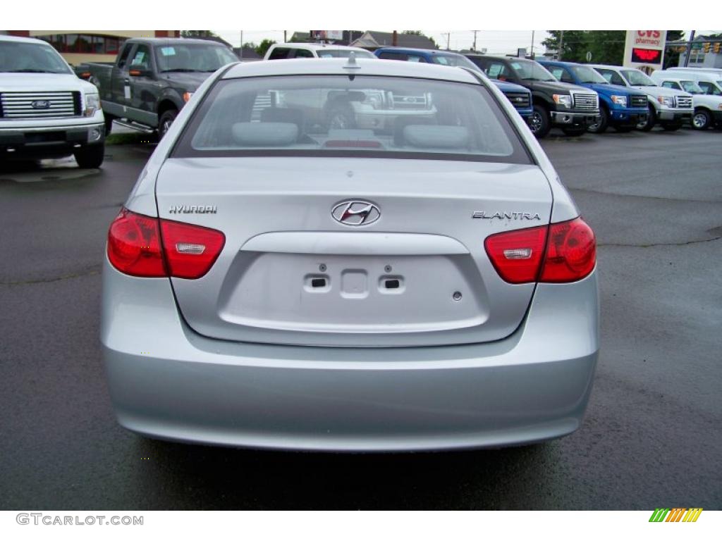 2009 Elantra GLS Sedan - Quicksilver / Gray photo #6