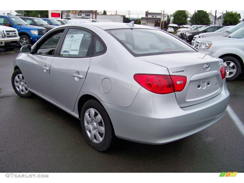 2009 Elantra GLS Sedan - Quicksilver / Gray photo #7