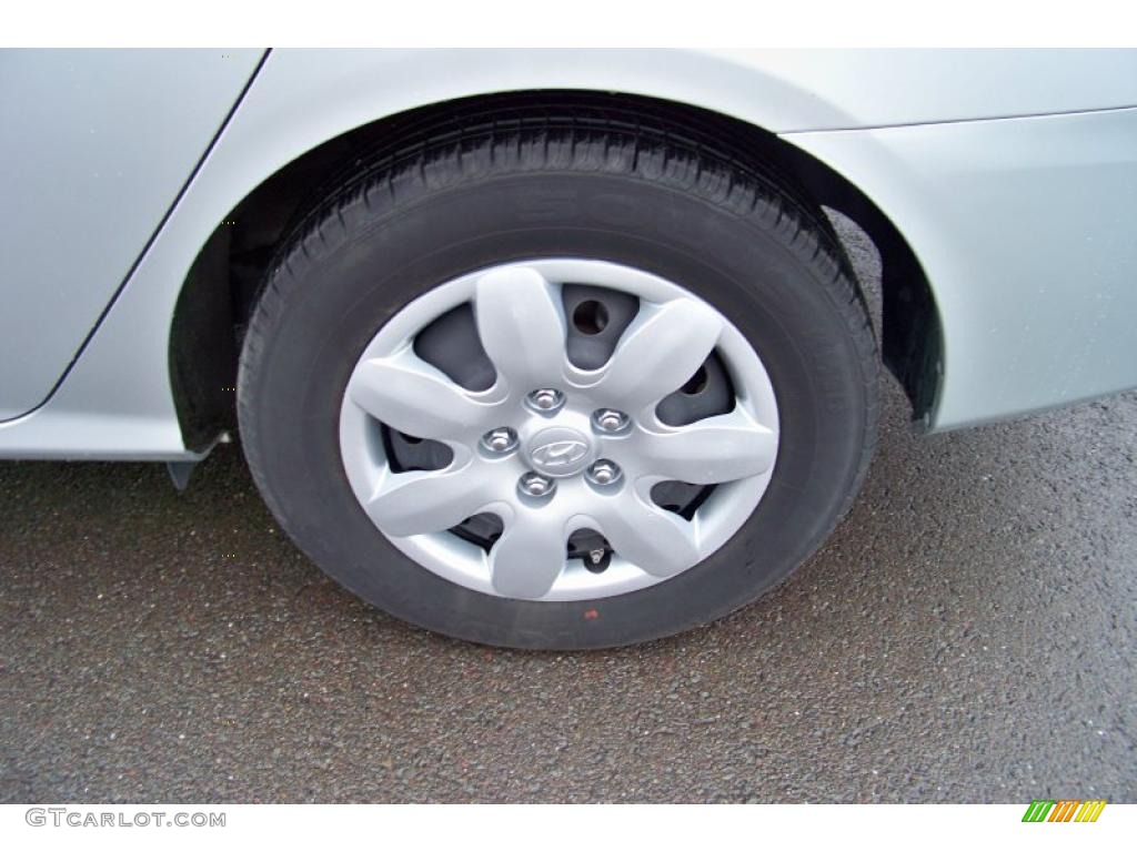 2009 Elantra GLS Sedan - Quicksilver / Gray photo #9