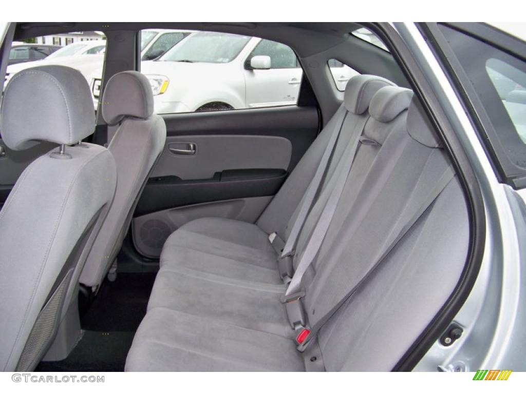 2009 Elantra GLS Sedan - Quicksilver / Gray photo #16