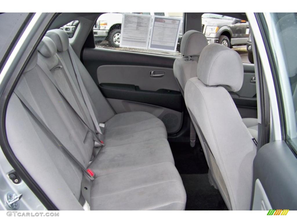 2009 Elantra GLS Sedan - Quicksilver / Gray photo #18