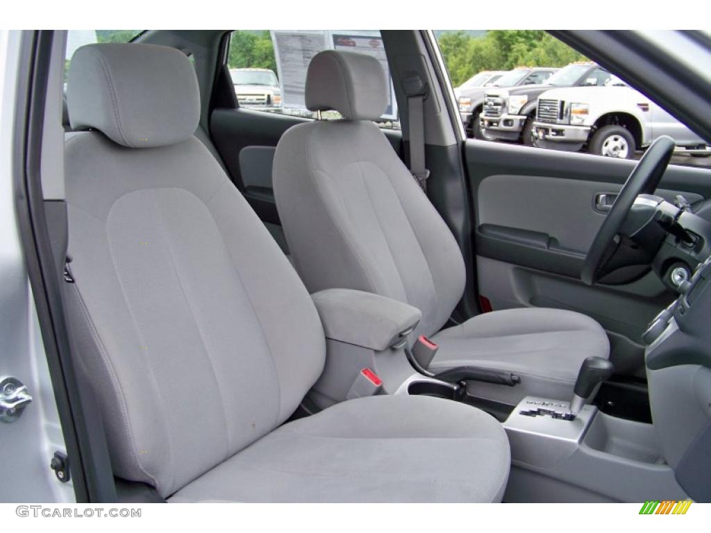 2009 Elantra GLS Sedan - Quicksilver / Gray photo #20