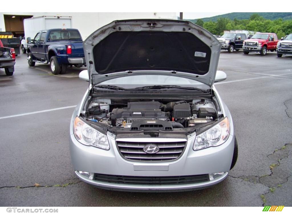2009 Elantra GLS Sedan - Quicksilver / Gray photo #24