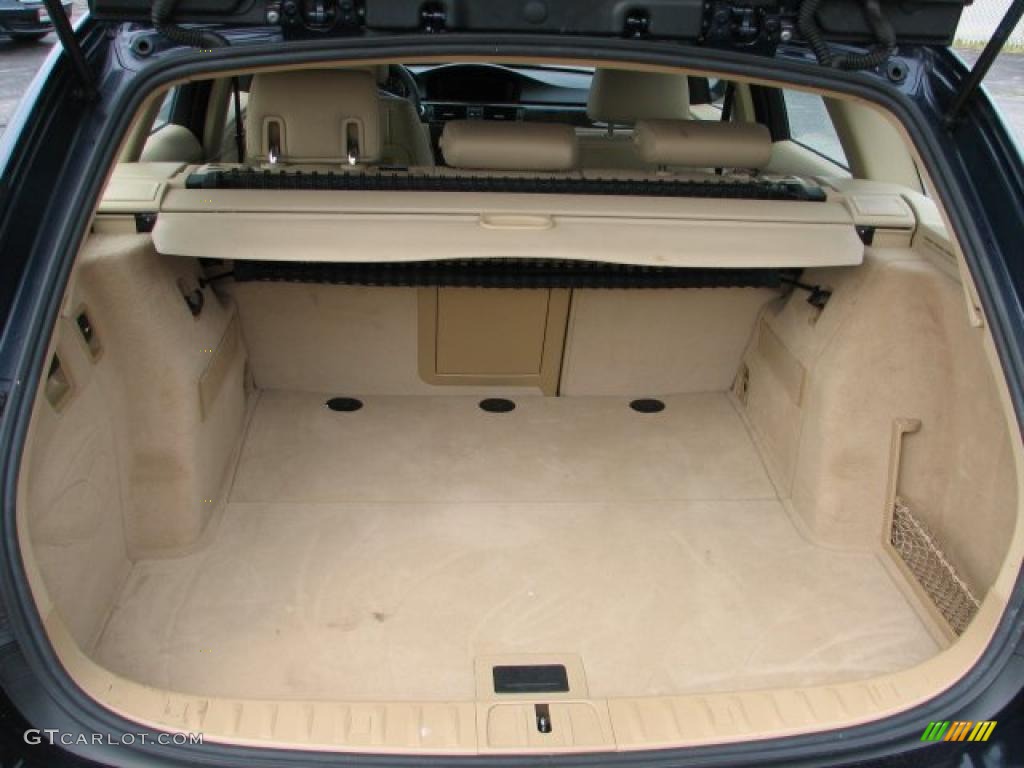 2007 3 Series 328i Wagon - Monaco Blue Metallic / Beige photo #5
