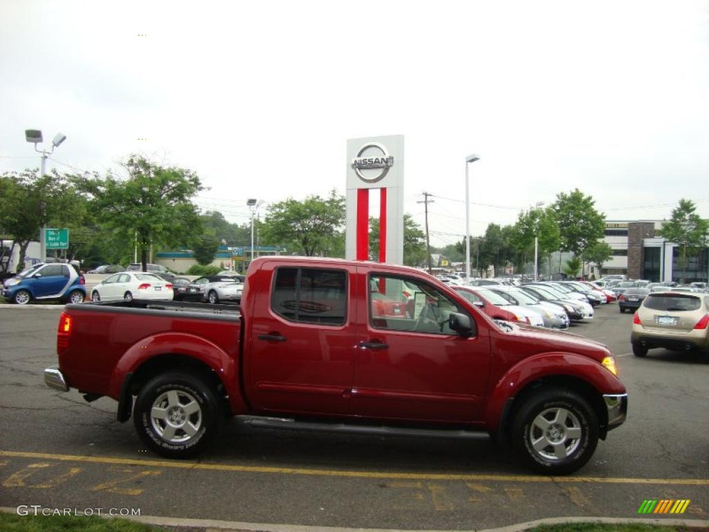 2007 Frontier SE Crew Cab 4x4 - Red Brawn / Desert photo #12