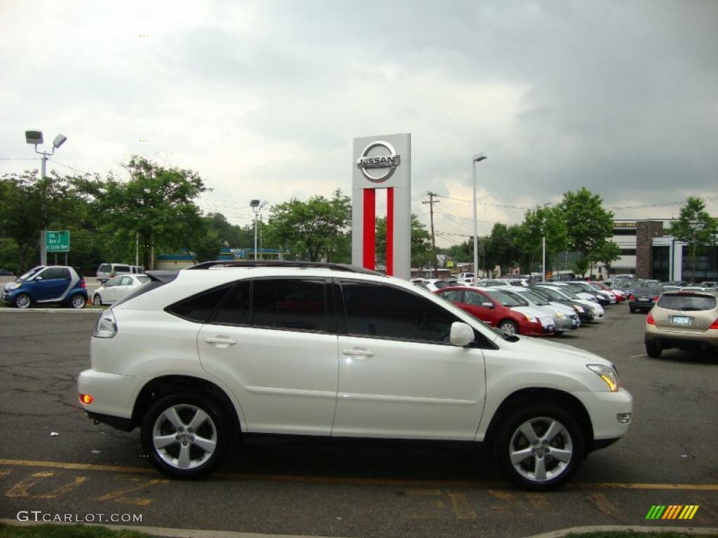 2004 RX 330 AWD - Crystal White Pearl / Ivory photo #12