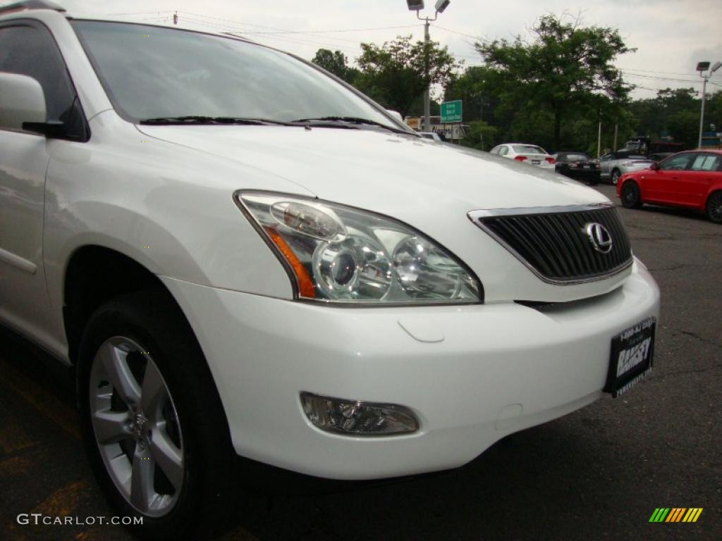 2004 RX 330 AWD - Crystal White Pearl / Ivory photo #22