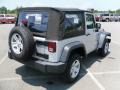 2008 Bright Silver Metallic Jeep Wrangler X 4x4  photo #4