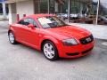 2004 Brilliant Red Audi TT 1.8T quattro Coupe  photo #2