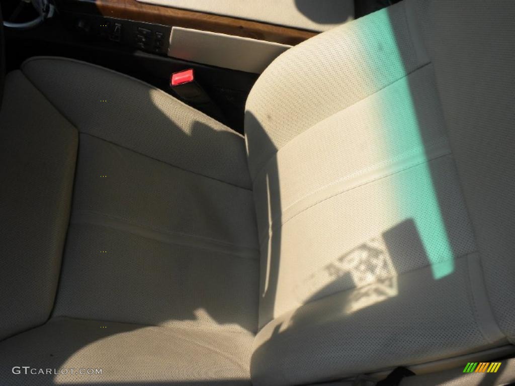 2008 7 Series 750Li Sedan - Alpine White / Cream Beige photo #8