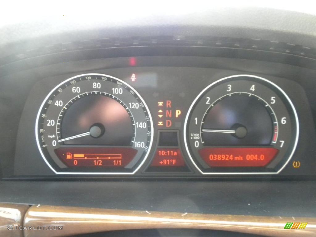 2008 7 Series 750Li Sedan - Alpine White / Cream Beige photo #15