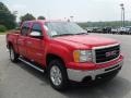 2010 Fire Red GMC Sierra 1500 SLE Crew Cab  photo #5