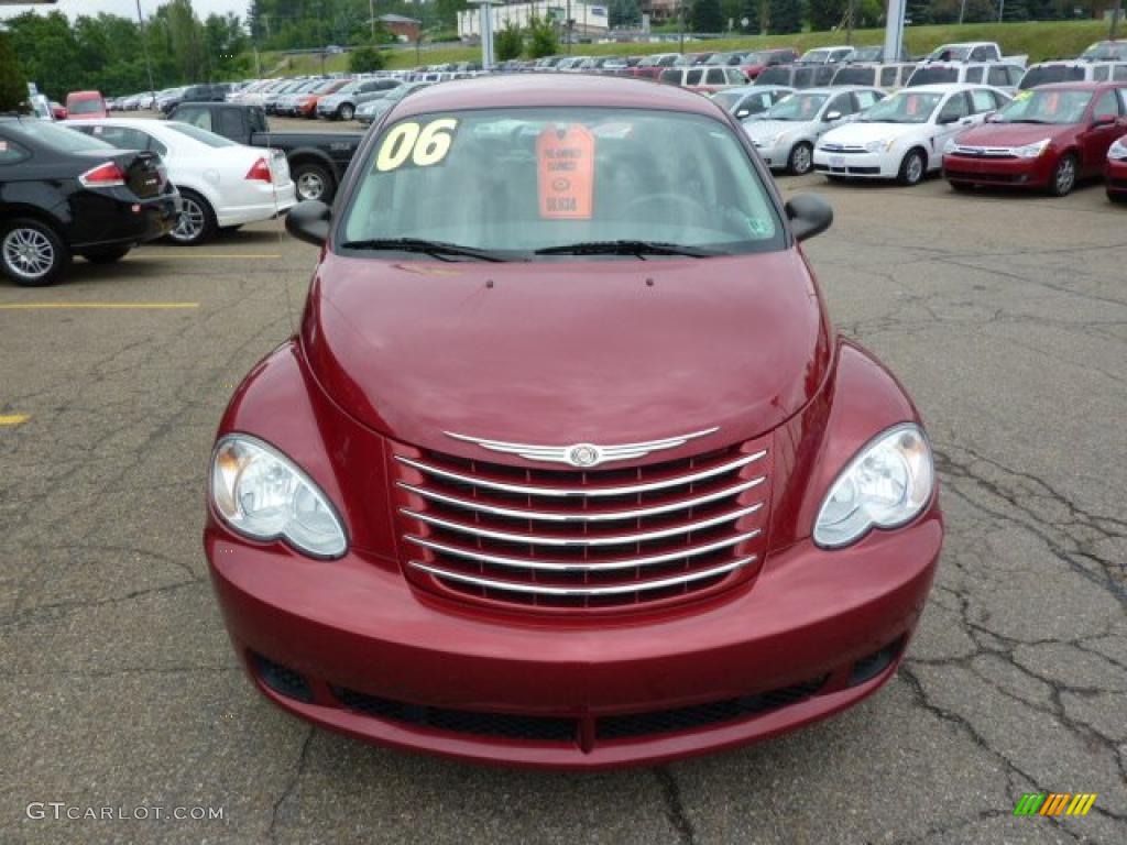 2006 PT Cruiser  - Inferno Red Crystal Pearl / Pastel Slate Gray photo #7