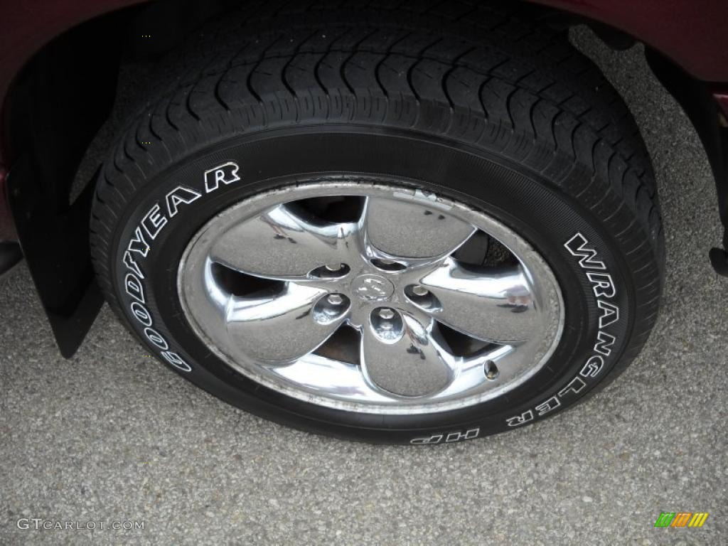 2003 Ram 1500 SLT Regular Cab 4x4 - Dark Garnet Red Pearl / Dark Slate Gray photo #18