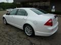 2010 White Platinum Tri-coat Metallic Ford Fusion SEL V6  photo #2