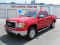 Fire Red 2010 GMC Sierra 1500 SLE Extended Cab