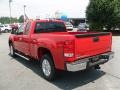 2010 Fire Red GMC Sierra 1500 SLE Extended Cab  photo #2