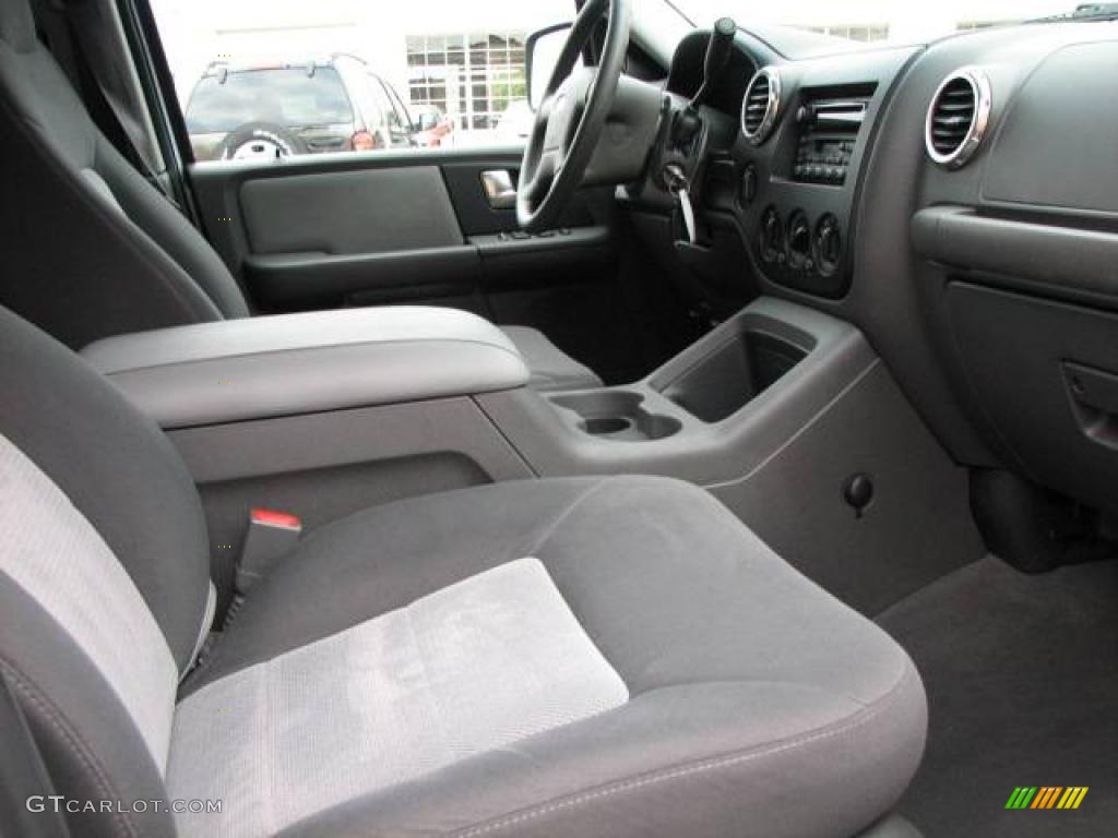2003 Expedition XLT 4x4 - Oxford White / Flint Grey photo #12