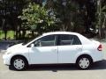 2009 Fresh Powder Nissan Versa 1.8 S Sedan  photo #2