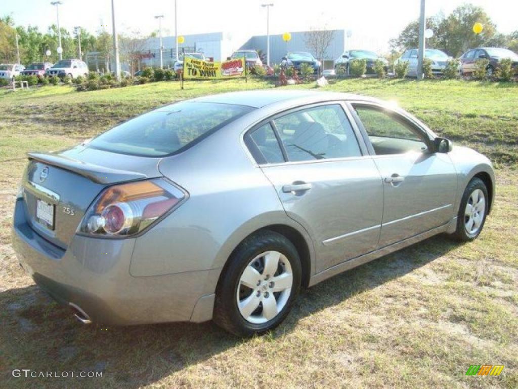 2008 Altima 2.5 S - Precision Gray Metallic / Frost photo #8