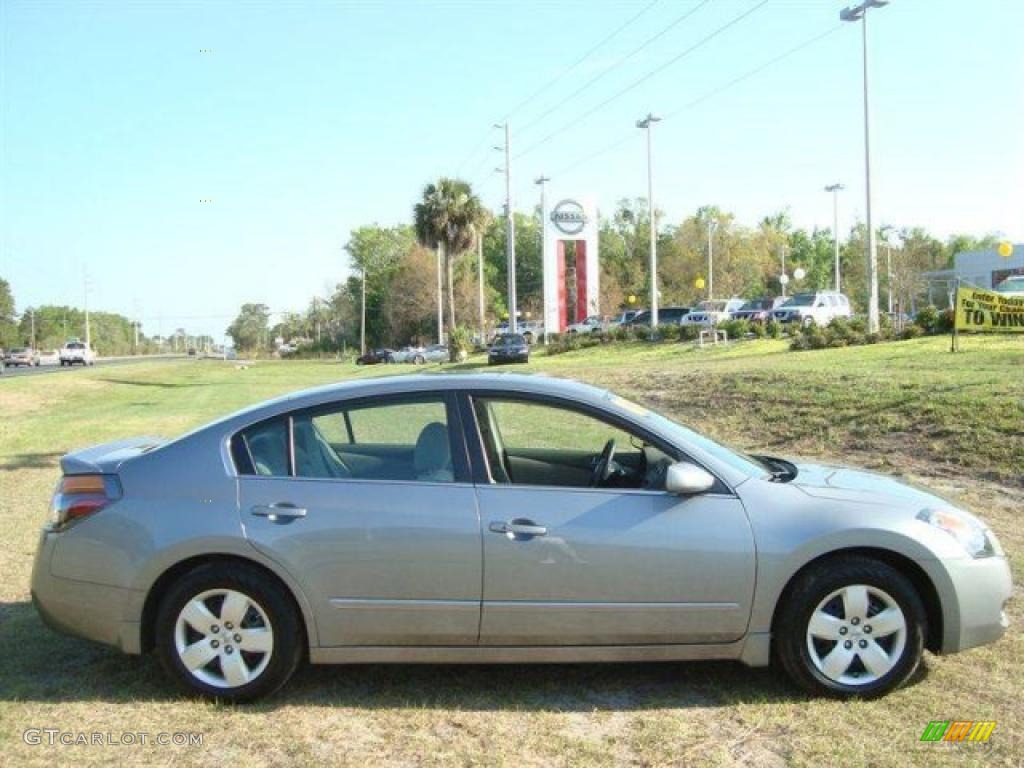 2008 Altima 2.5 S - Precision Gray Metallic / Frost photo #9