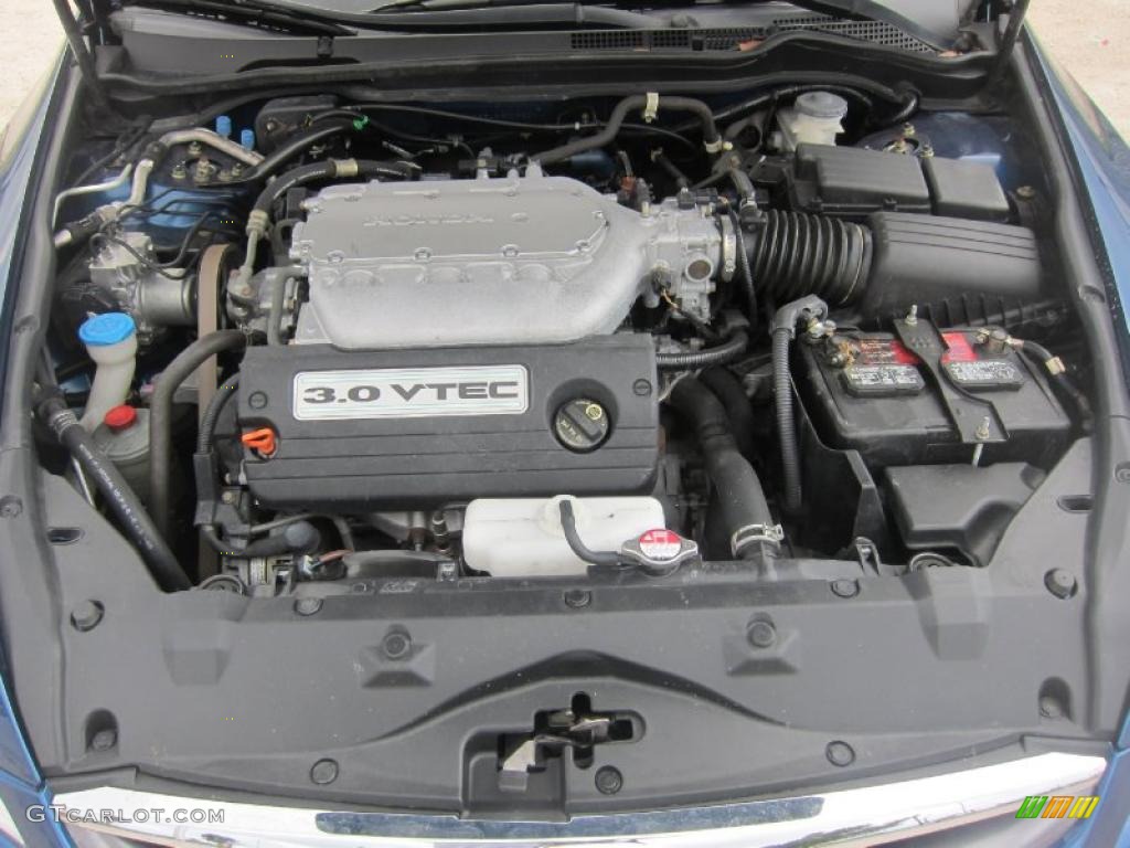 2006 Accord EX-L V6 Sedan - Sapphire Blue Pearl / Black photo #20