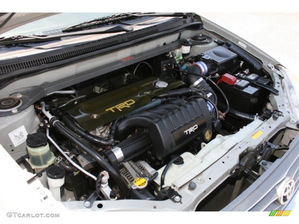2004 Toyota Corolla S 1.8 Liter TRD Supercharged DOHC 16-Valve VVT-i 4 Cylinder Engine Photo #31476185