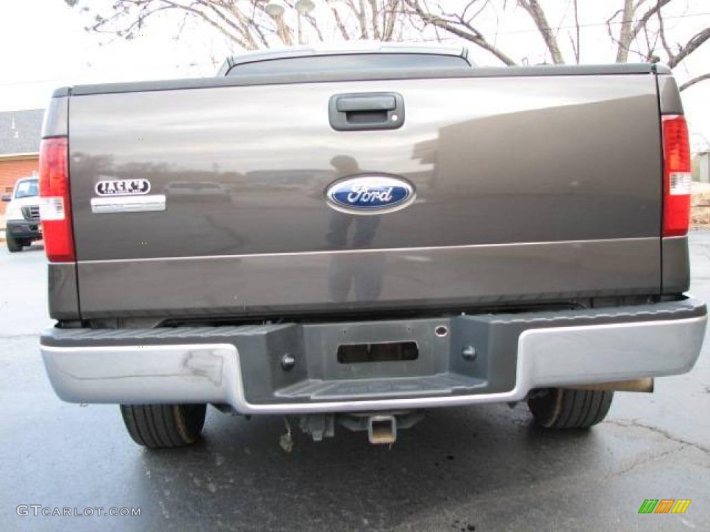 2006 F150 XLT SuperCab - Dark Stone Metallic / Medium/Dark Flint photo #7