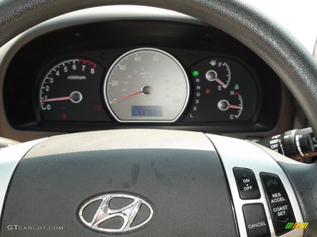 2009 Elantra GLS Sedan - Laguna Sand / Beige photo #18