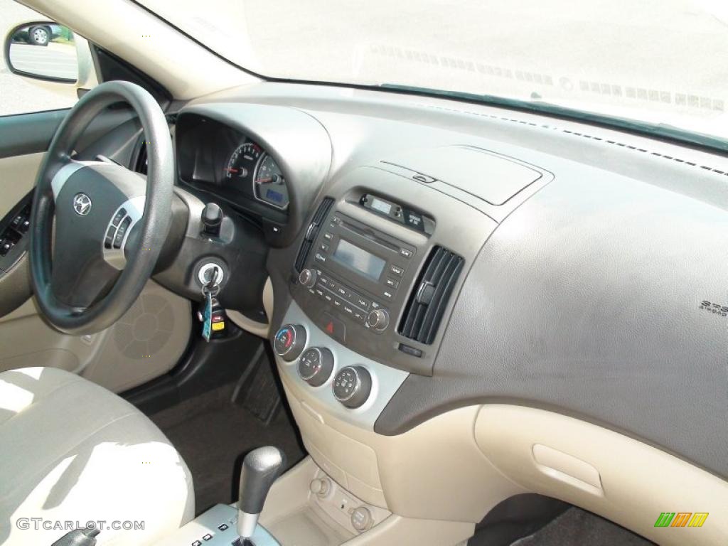 2009 Elantra GLS Sedan - Laguna Sand / Beige photo #27