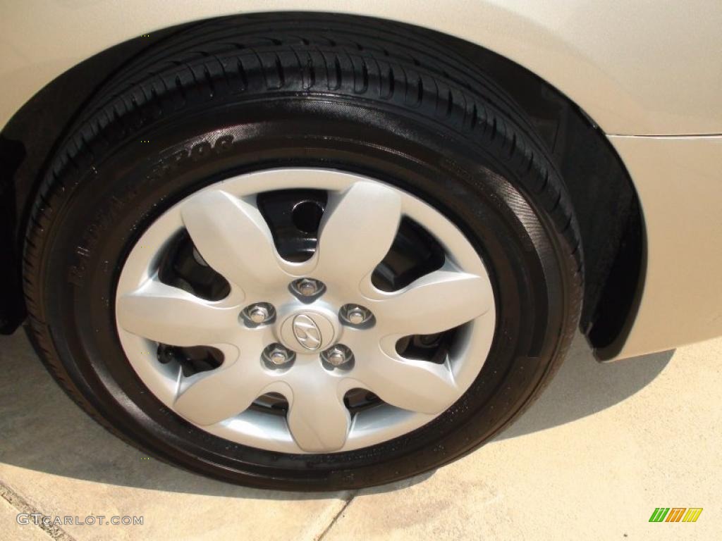 2009 Elantra GLS Sedan - Laguna Sand / Beige photo #34