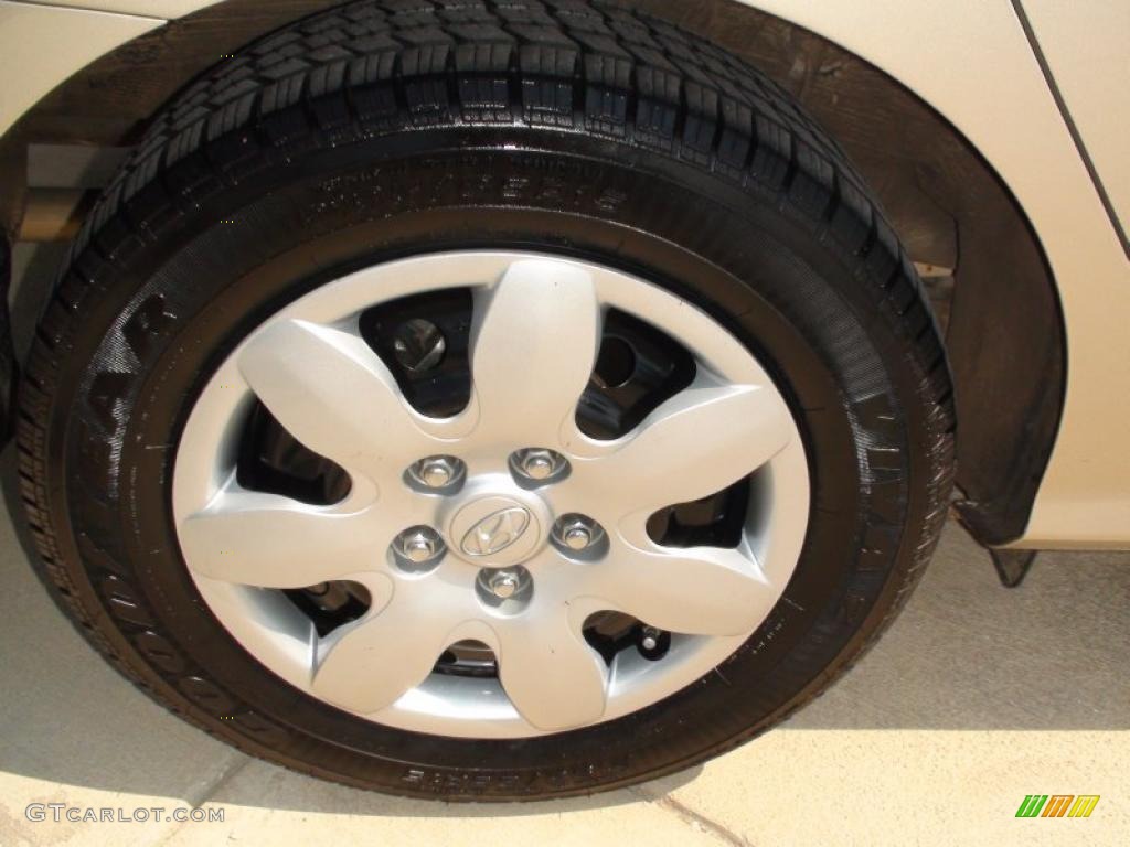 2009 Elantra GLS Sedan - Laguna Sand / Beige photo #35