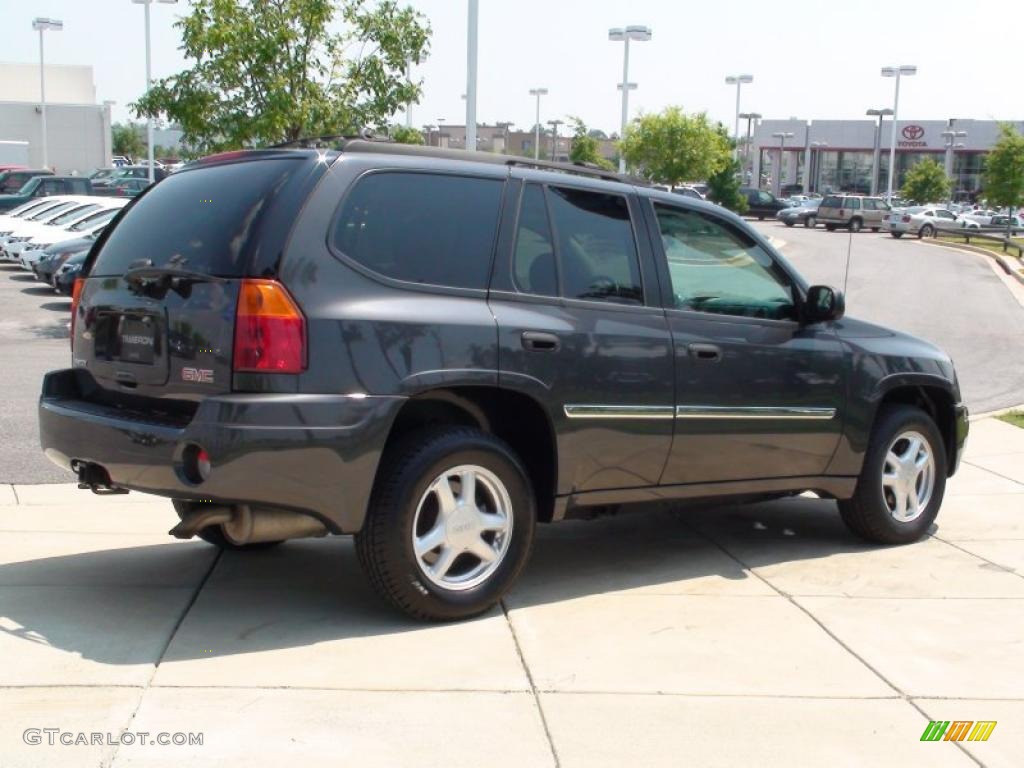 2007 Envoy SLT 4x4 - Graphite Gray Metallic / Ebony photo #6