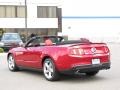 2010 Red Candy Metallic Ford Mustang GT Premium Convertible  photo #12