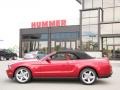 2010 Red Candy Metallic Ford Mustang GT Premium Convertible  photo #14