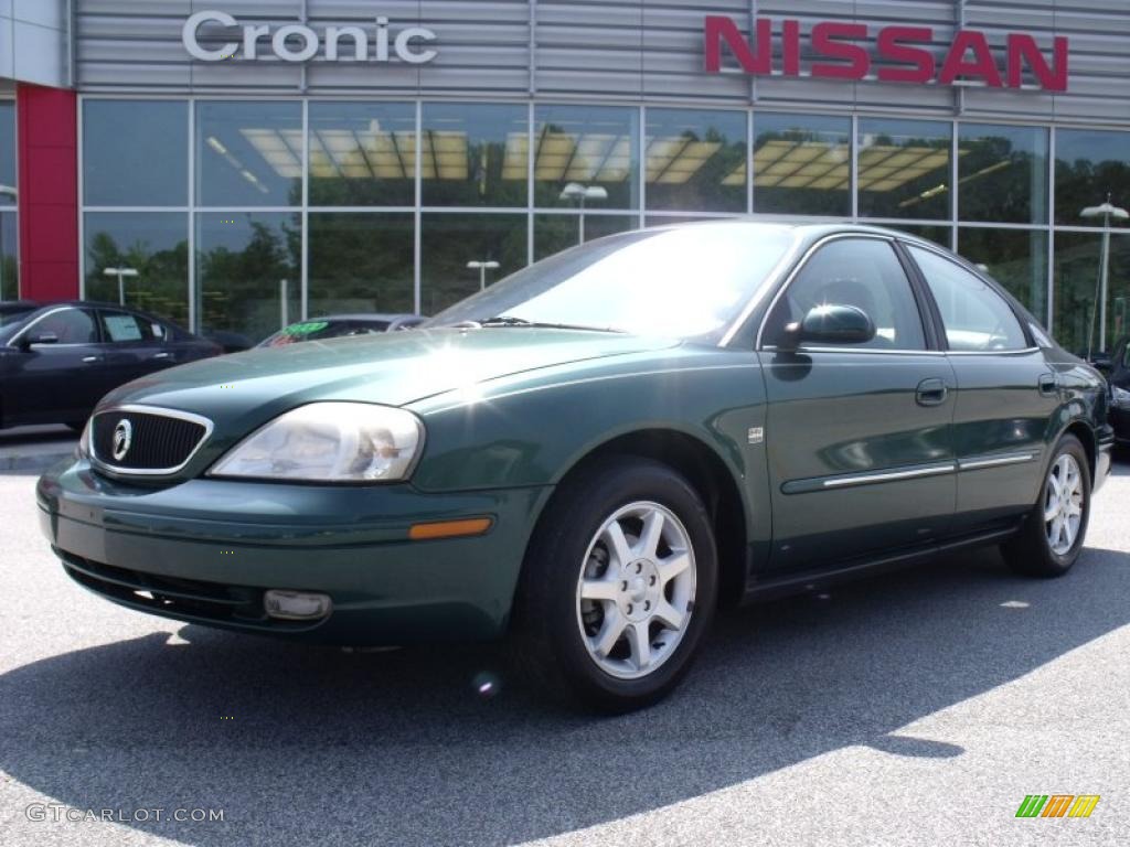 2000 Sable LS Premium Sedan - Tropic Green Metallic / Medium Graphite photo #1