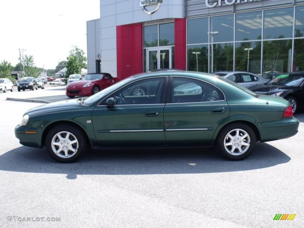 2000 Sable LS Premium Sedan - Tropic Green Metallic / Medium Graphite photo #2