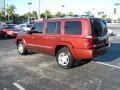 2008 Red Rock Crystal Pearl Jeep Commander Limited  photo #2