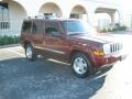 2008 Red Rock Crystal Pearl Jeep Commander Limited  photo #6