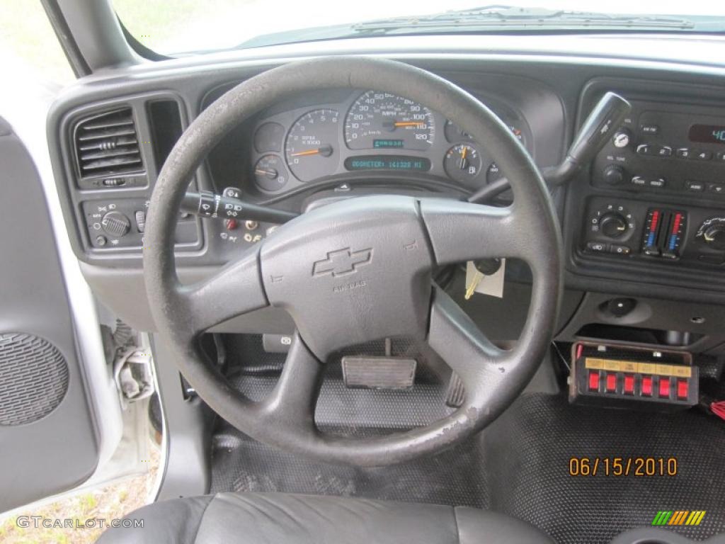 2003 Silverado 2500HD LS Regular Cab Animal Control Utility - Summit White / Dark Charcoal photo #18