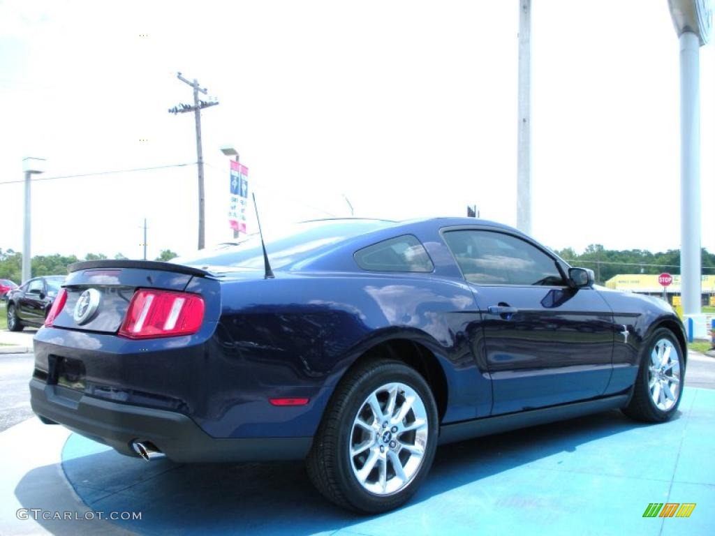 2010 Mustang V6 Premium Coupe - Kona Blue Metallic / Charcoal Black photo #5