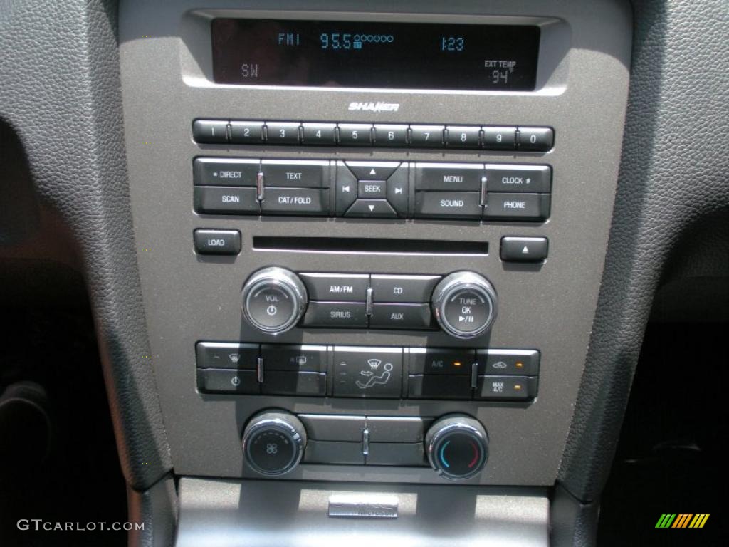 2010 Mustang V6 Premium Coupe - Kona Blue Metallic / Charcoal Black photo #20