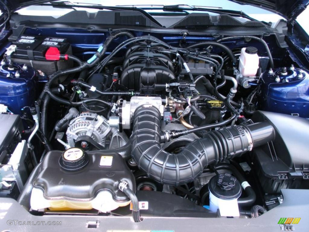 2010 Mustang V6 Premium Coupe - Kona Blue Metallic / Charcoal Black photo #22