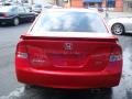 2007 Rallye Red Honda Civic Si Sedan  photo #4