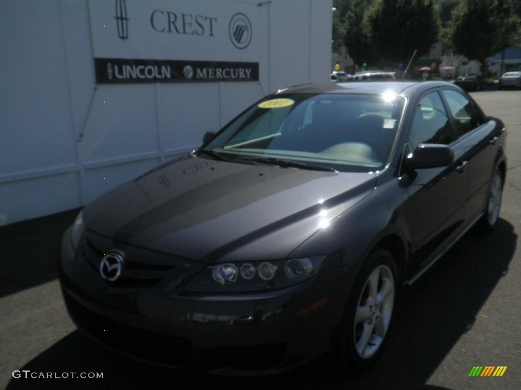 2007 MAZDA6 i Sport Sedan - Violet Gray / Black photo #1