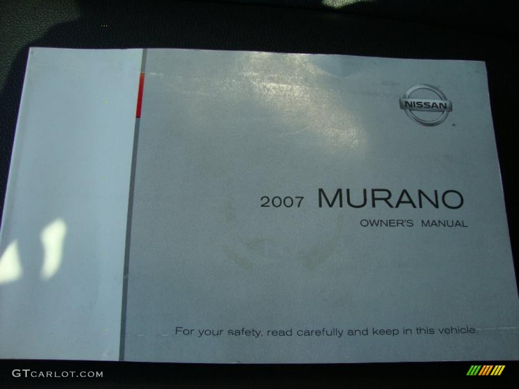 2007 Murano SL AWD - Super Black / Charcoal photo #43