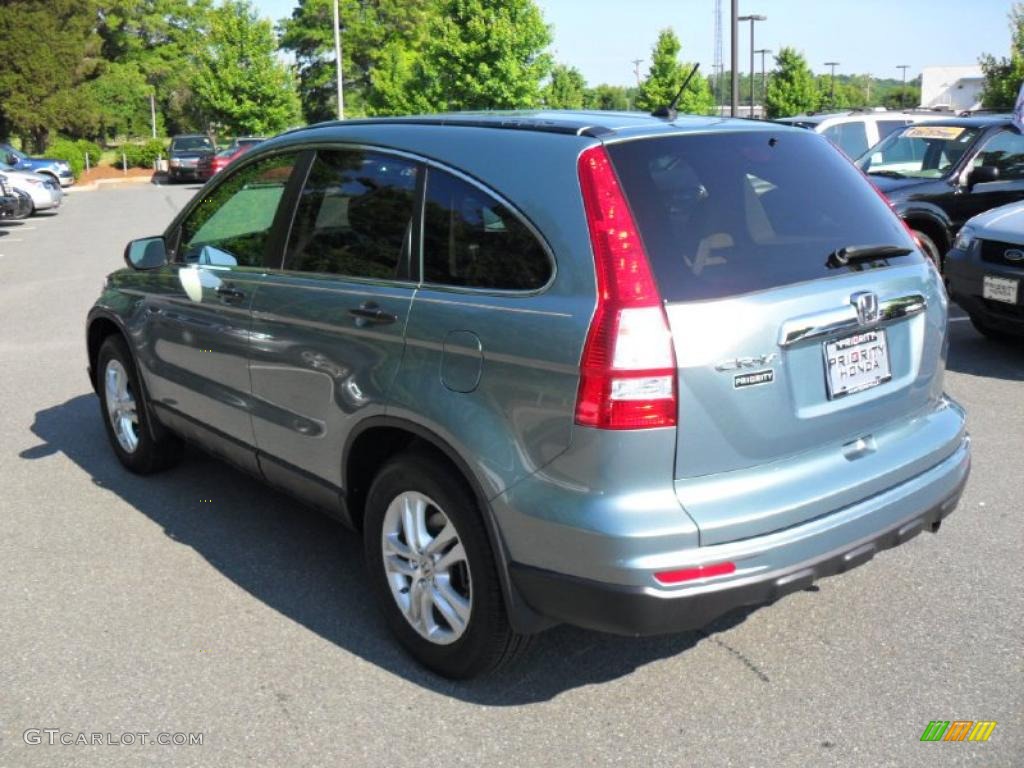 2010 CR-V EX - Opal Sage Metallic / Ivory photo #2