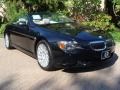 Jet Black - 6 Series 645i Convertible Photo No. 3