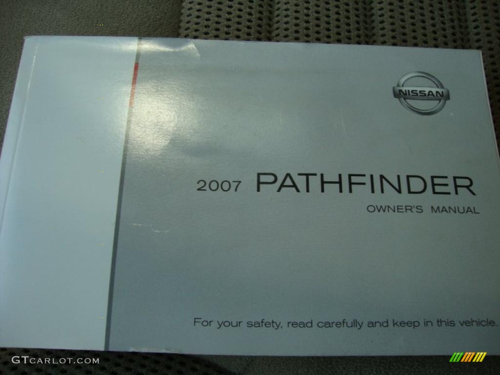 2007 Pathfinder SE 4x4 - Storm Gray / Desert photo #42