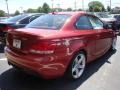 2008 Sedona Red Metallic BMW 1 Series 135i Coupe  photo #5